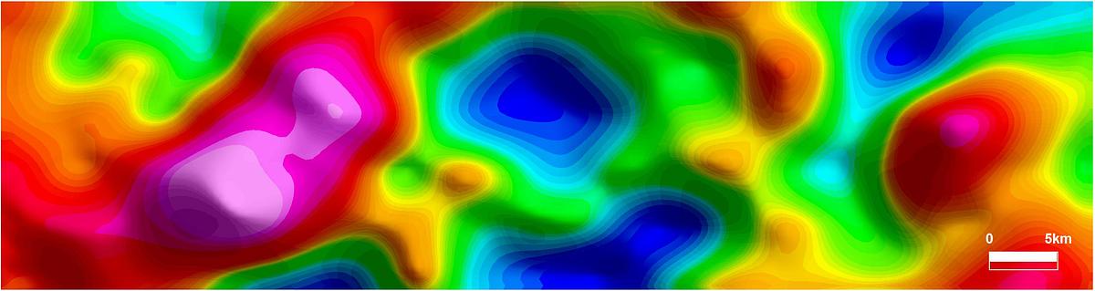 GT-1A free air anomaly data reprocessed to produce 4km resolution