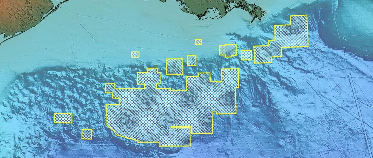 Coverage of FTG data in Gulf of Mexico 