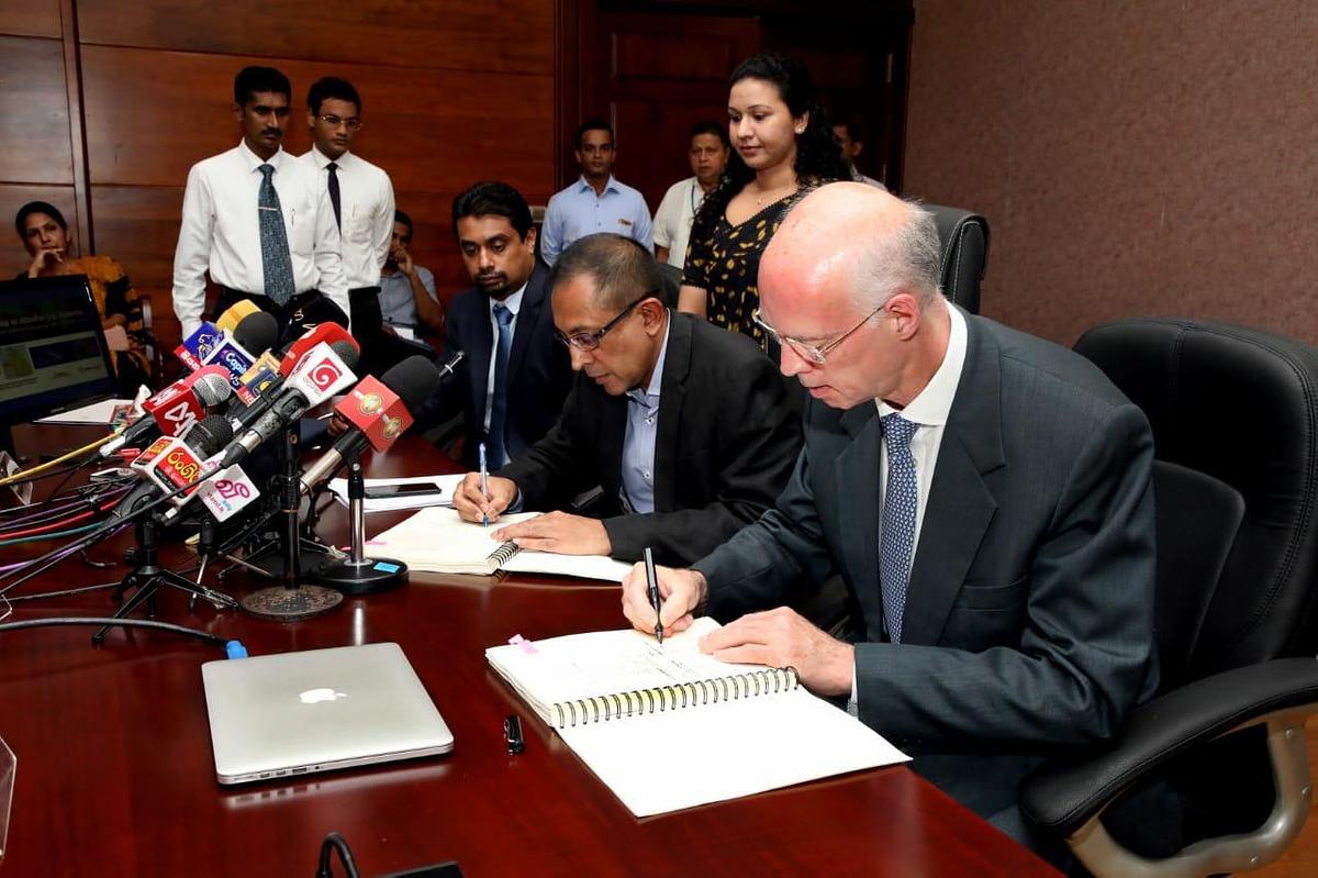 Sri Lanka multi-client Air-FTG® acquisition agreement